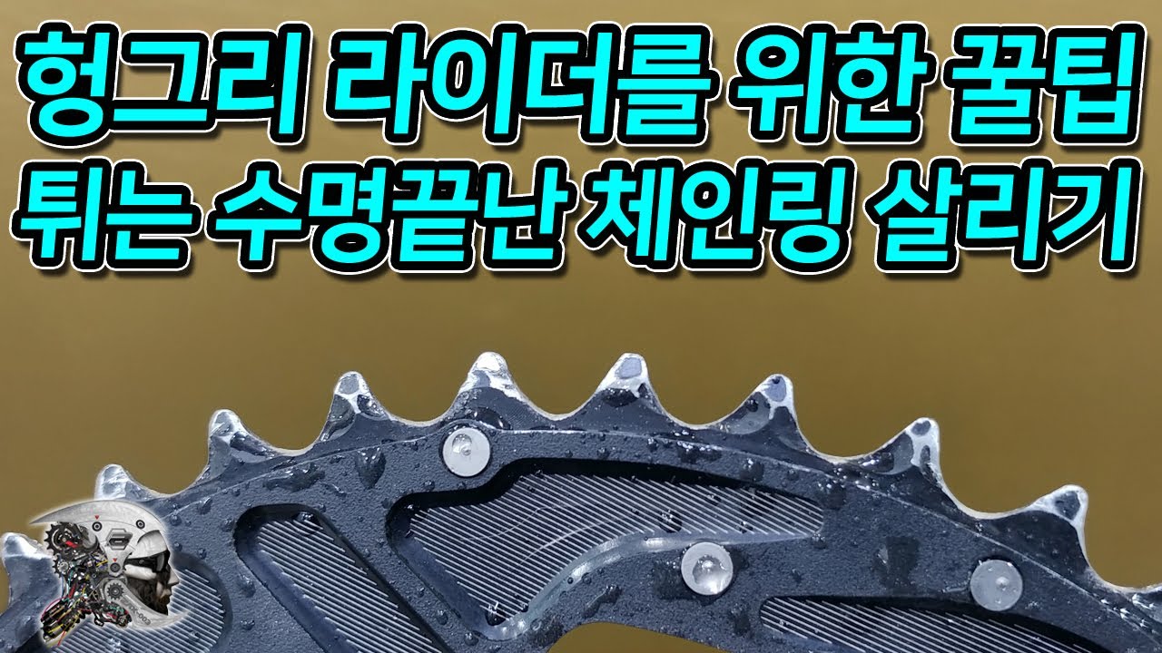 261. 마모되서 수명이 끝난 체인링 살리기(bicycle chainring Restore)