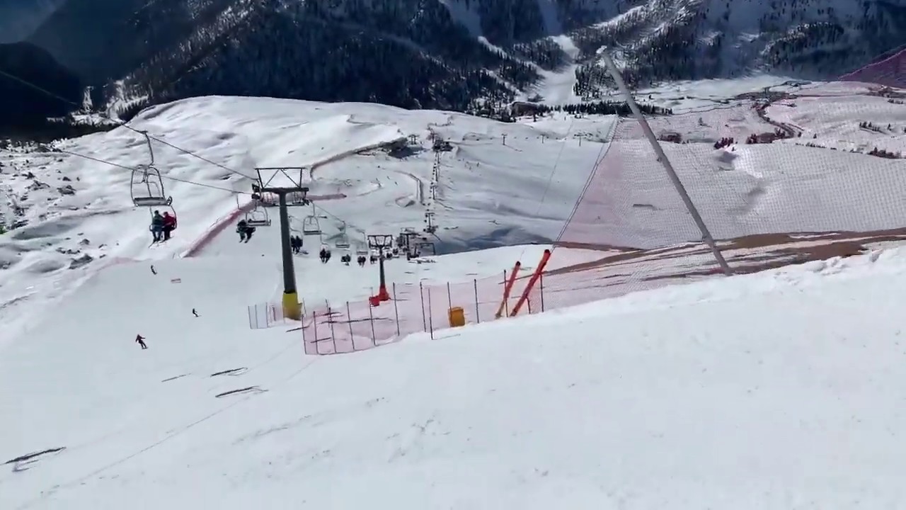 Video Passo San Pellegrino: Pista Nera Cima Uomo