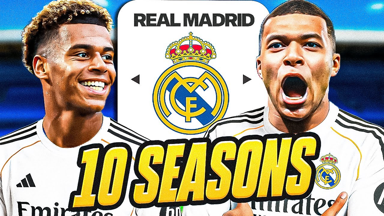 I Takeover Real Madrid for 10 Seasons