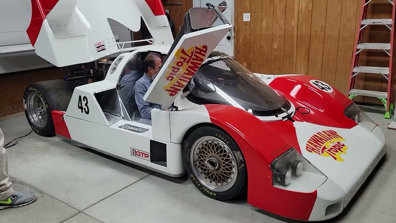 IMSA Camel Lights class Porsche 962 Prototype race car