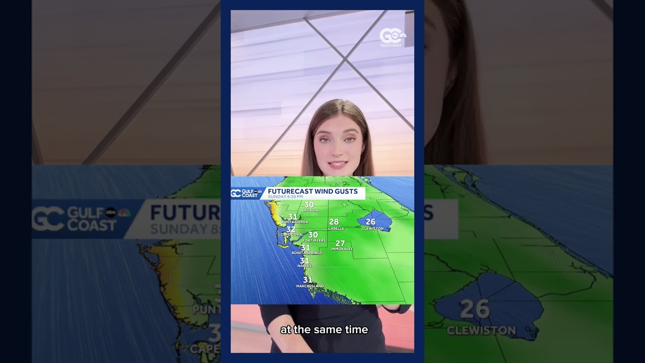 Cold front brings changes to Southwest Florida starting Sunday