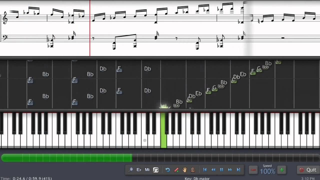 Piano Tutorial Prelude 16th Presto Con Fuoco   Chopin, Fr&eacute;d&eacute;ric - how to play