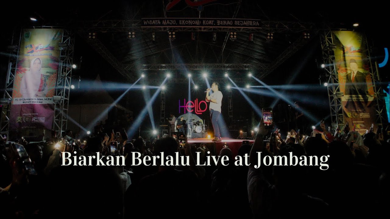 HELLO BAND - Biarkan Berlalu (live at Jombang)