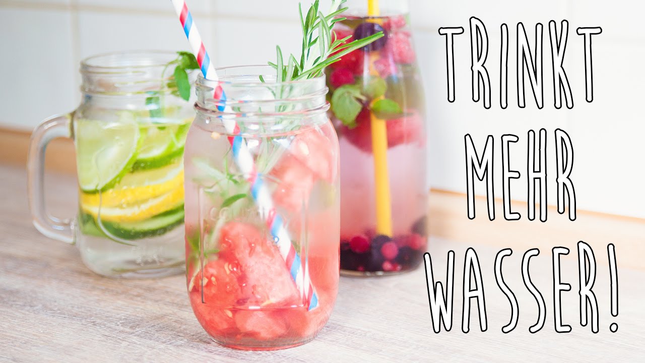 HAST DU GESCHMACK? | Infused Water | 3 Rezepte