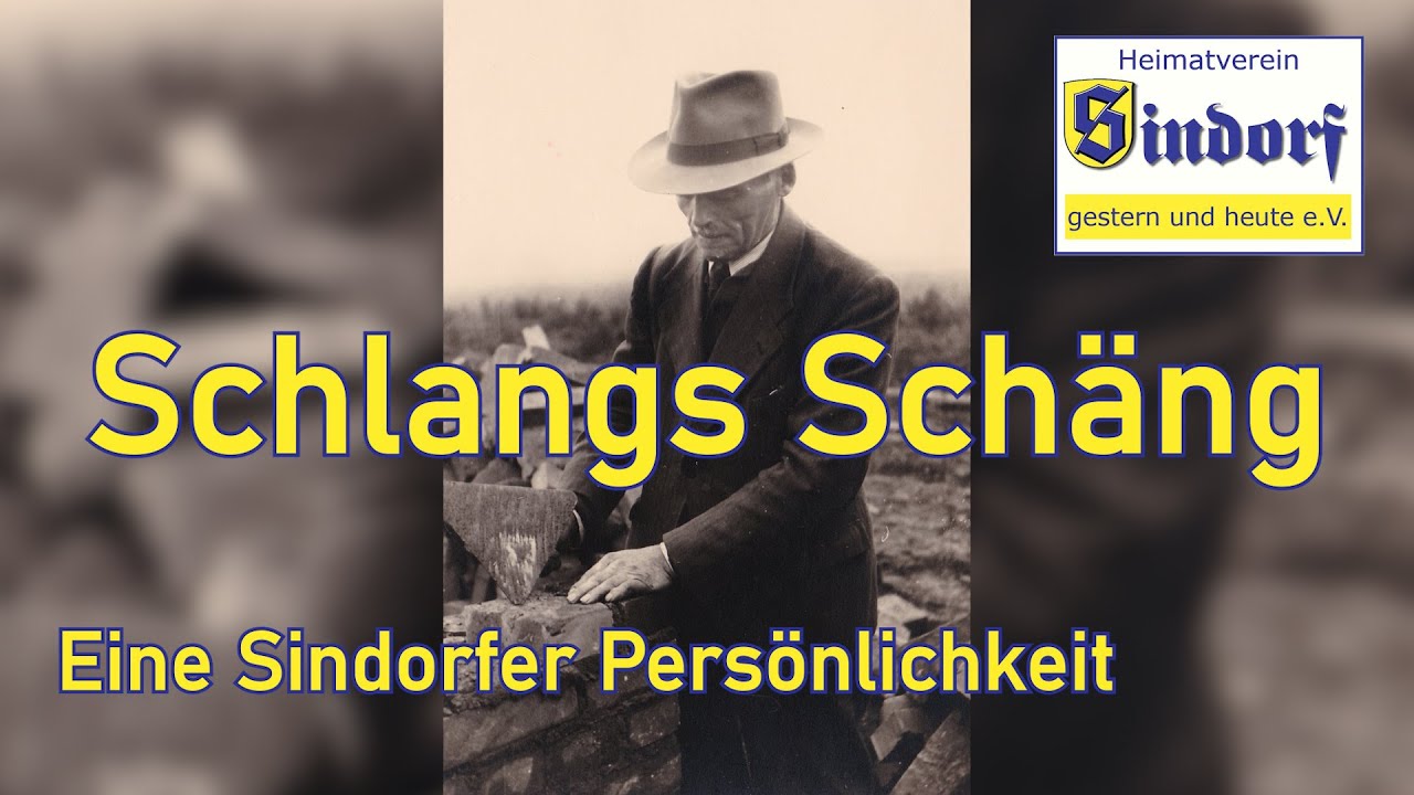 Schlangs Schäng | Eine Sindorfer Persönlichkeit