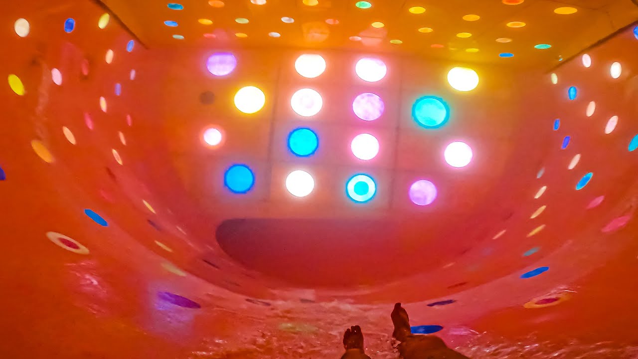 MASSIVE CONE Water Slide at MIRAMAR Waterpark