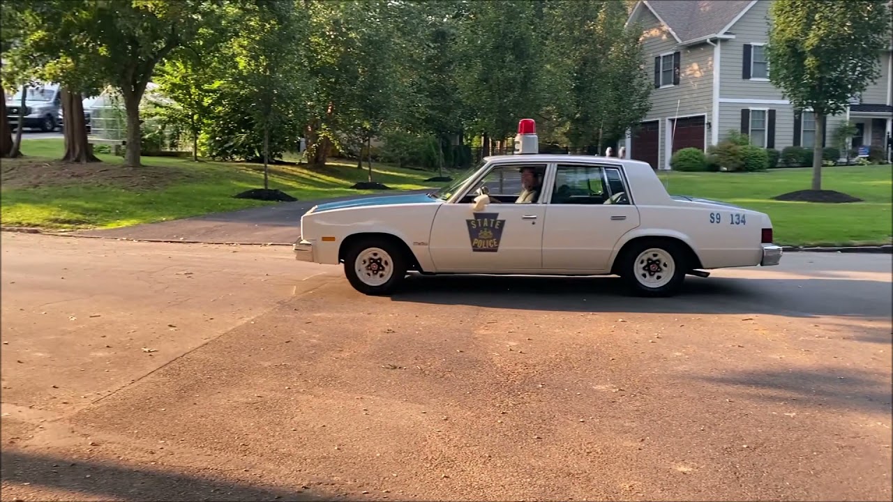 Driving the 1983 Pennsylvania State Police 9C1 Chevy Malibu