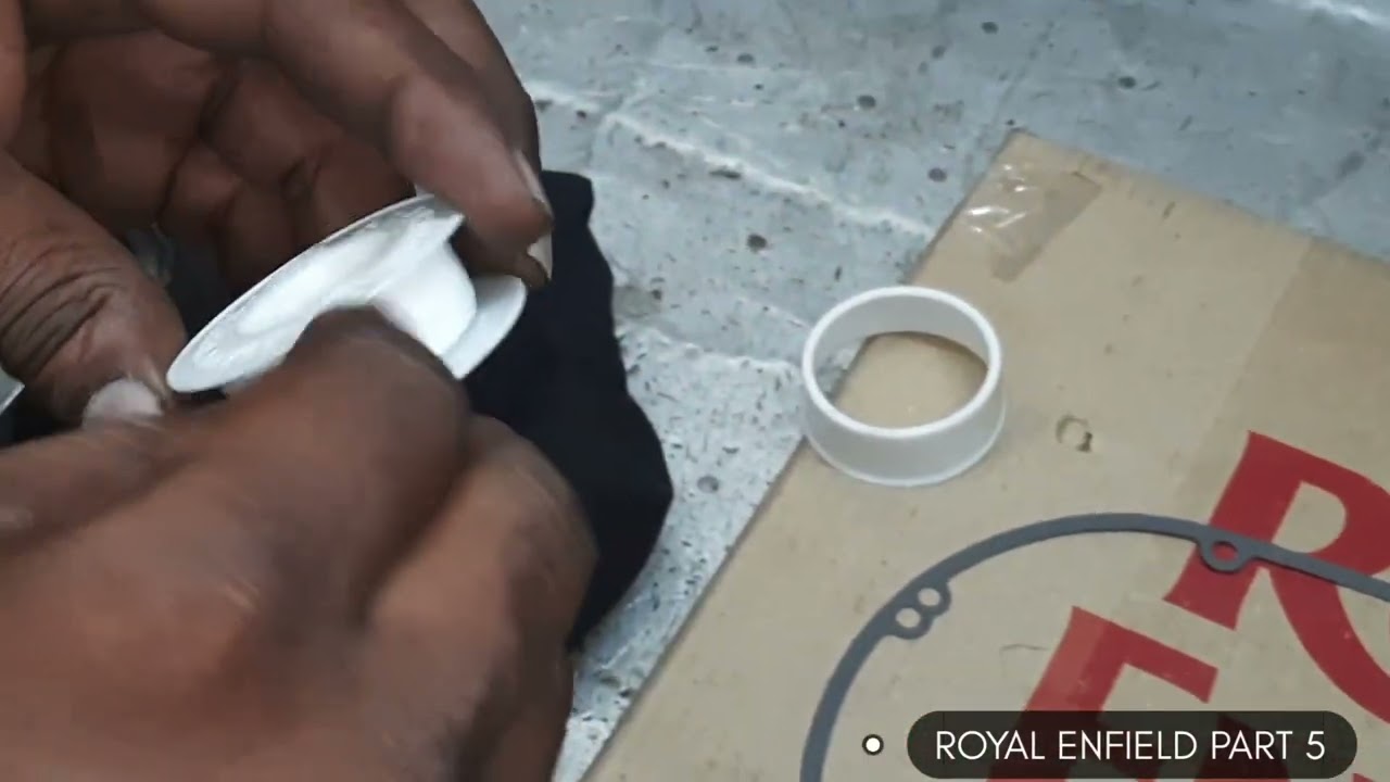 Royal Enfield engine noise arresting and Timing Cam wheel setting and oil pump setting video. Part-5
