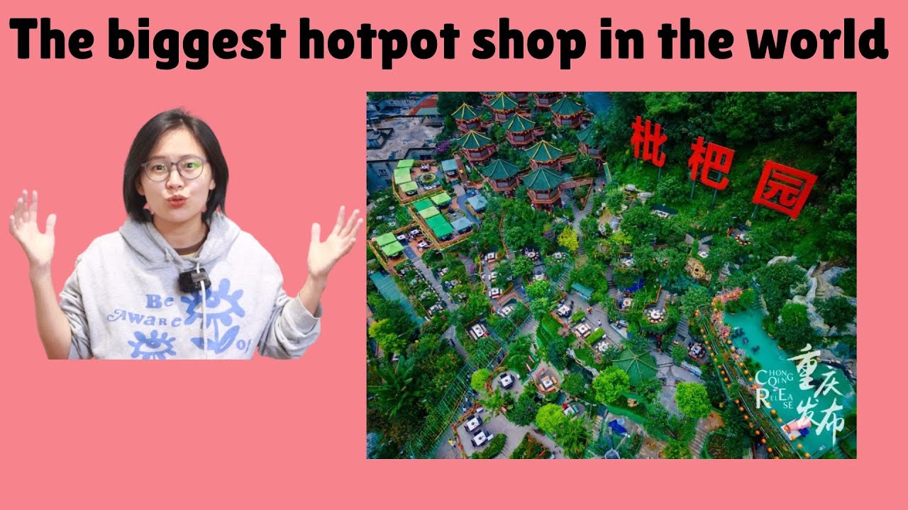 the biggest hotpot shop in the world 枇杷园 | Comprehensible input | Beginner