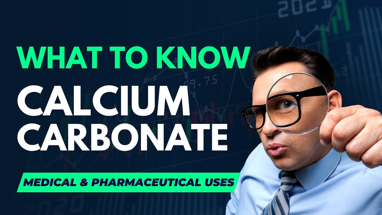 CALCIUM CARBONATE: Complete GUIDE on SAFE Pharmaceutical and Medical Uses
