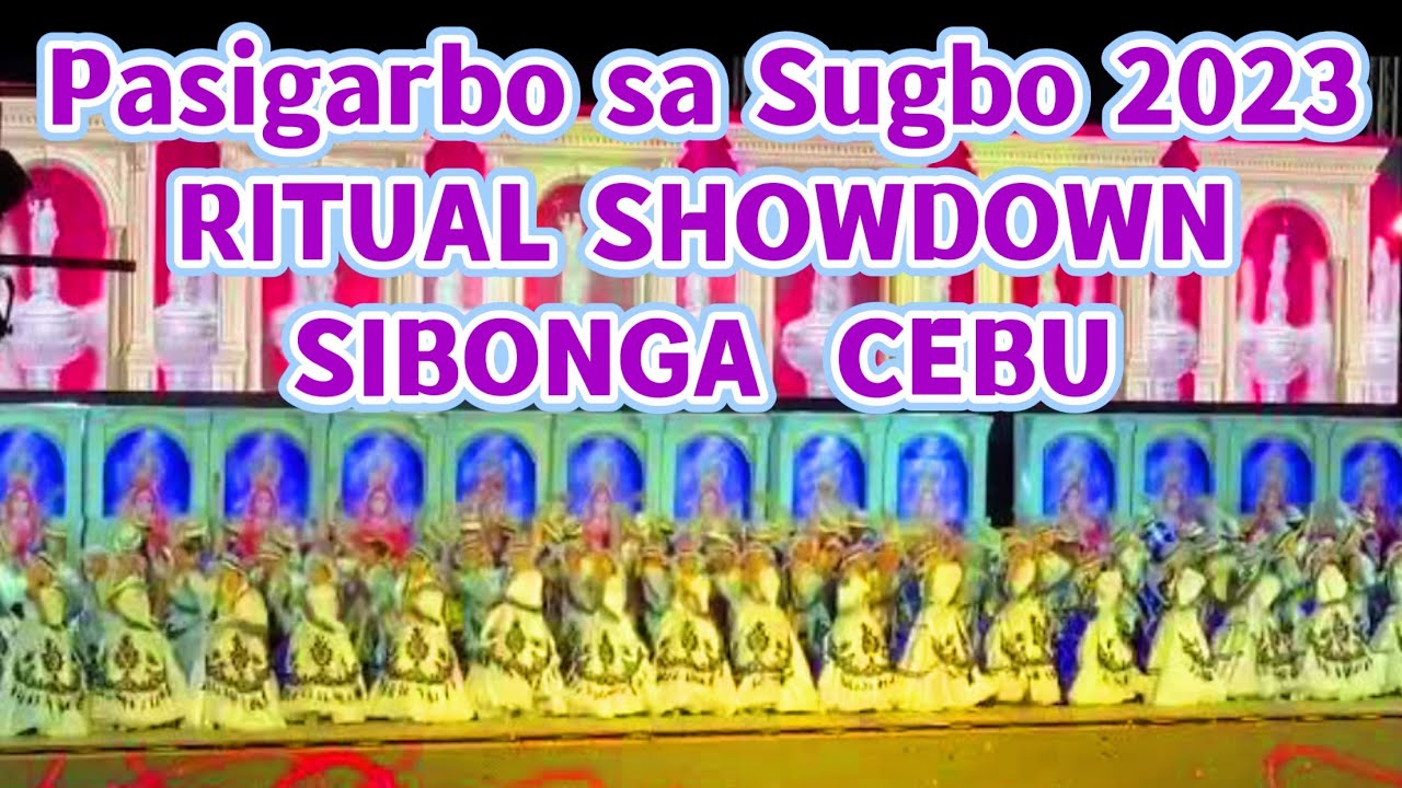 Pasigarbo sa Sugbo 2023 SIBONGA CEBU Ritual Showdown | Pasigarbo Festival Cebu LOVE THE PHILIPPINES