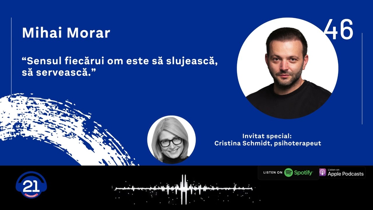 Mihai Morar: „Sunt ceva între a fi și a iubi: a povesti.” | 21 Podcast 46