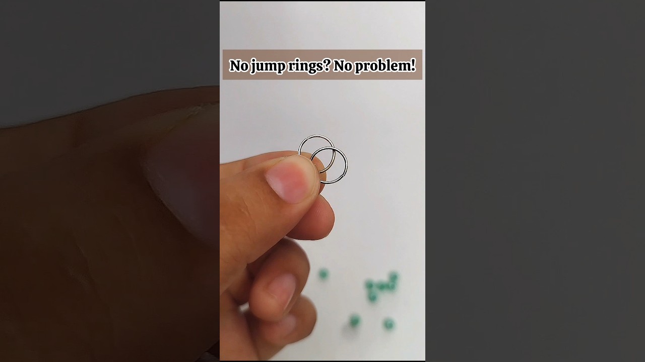 DIY Jump Rings in Seconds! No Tools Needed!