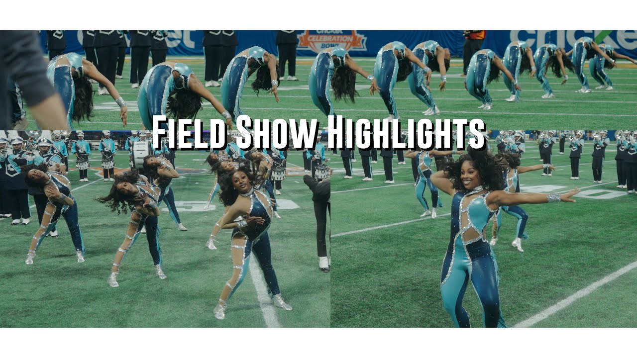 J-settes Field Show Highlights🔥| Jackson State Marching Band & Prancing J-Settes | ESPN Band OTY 23