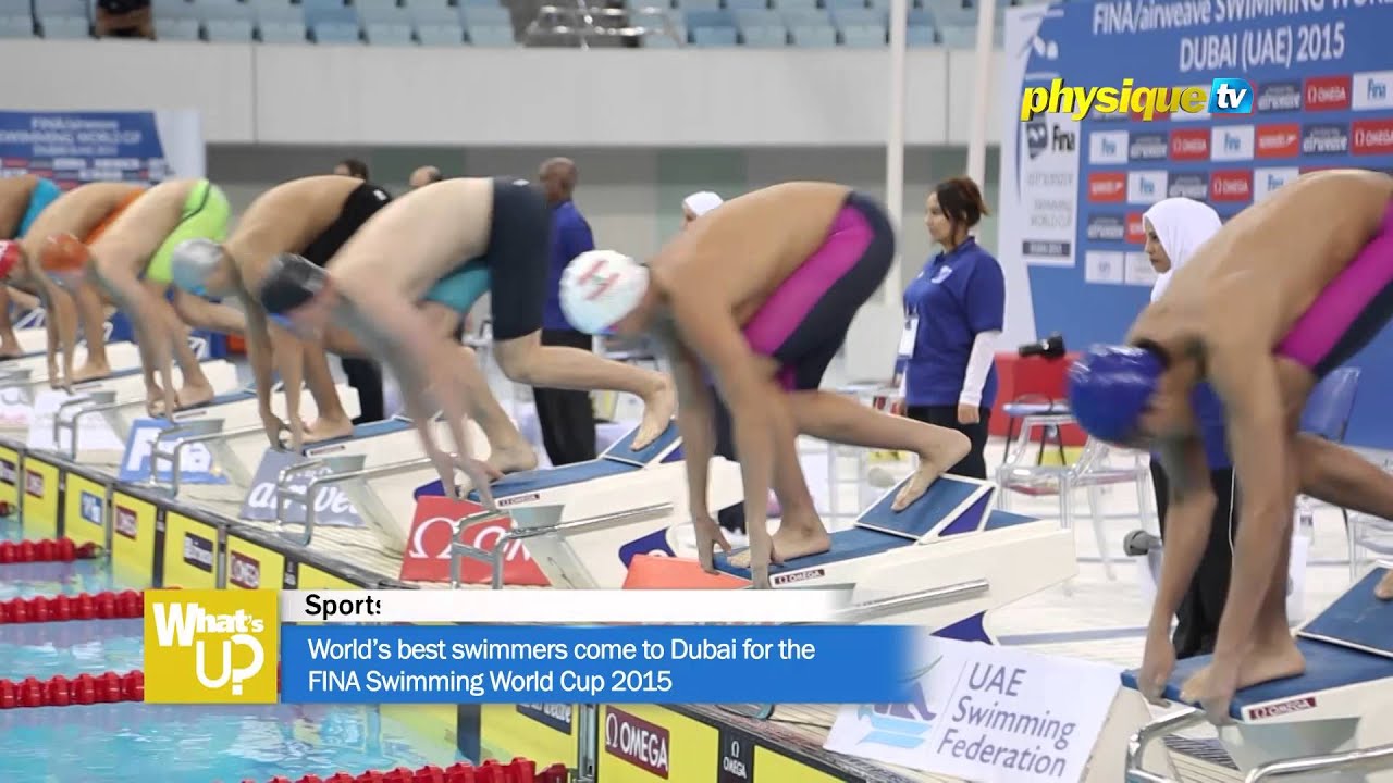 World’s best swimmers come to Dubai for the FINA Swimming World Cup 2015