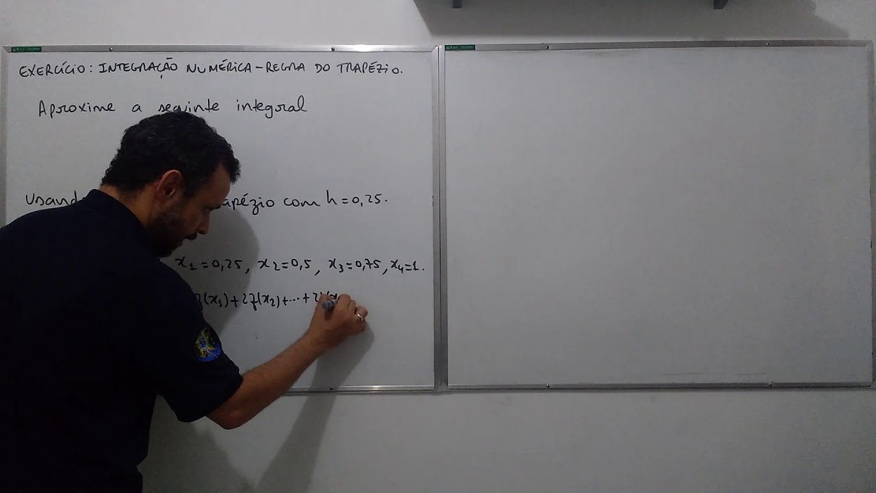 Exercício: Integração Numérica - Regra do Trapézio