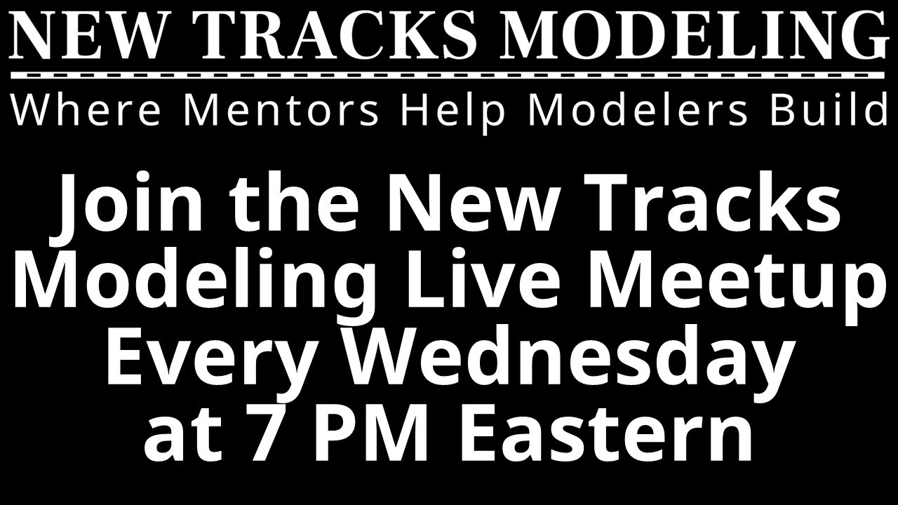 Model Railroad Meetup with New Tracks Modeling September 10, 2025