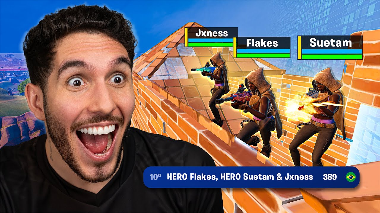 Análise COMPLETA - Flakes, Suetam e Jxness TOP 10 na CASH CUP TRIO! 😍