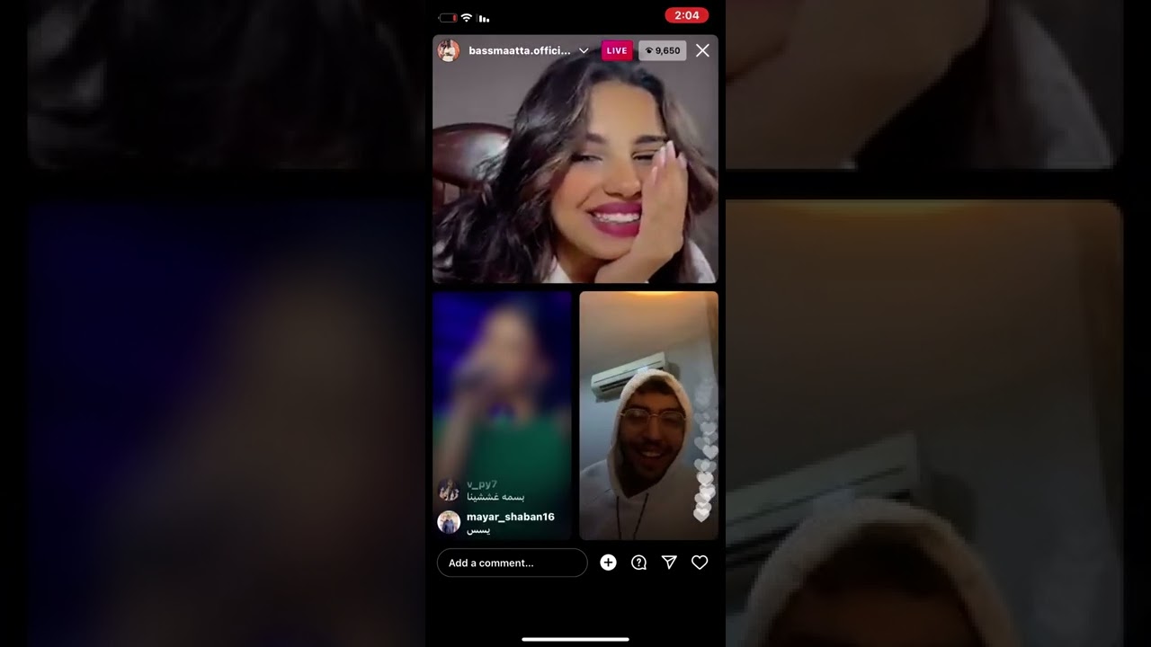 لايف بسمة عطا ونور قمر والدهبيز#بوليفارد_المواهب #بسمه_عطا