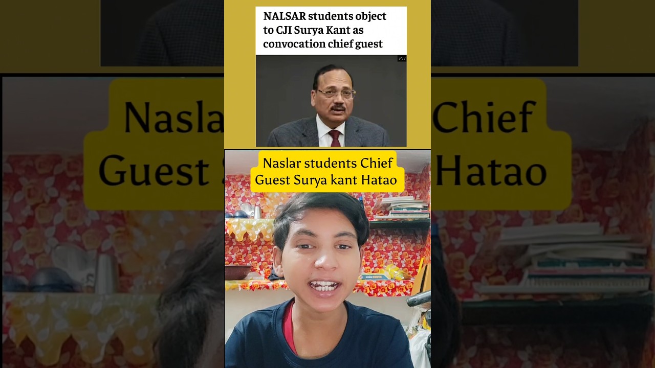 Nalsar BCI Takes U-Turn After CJI Surya Kant Strong Reaction❓#shorts