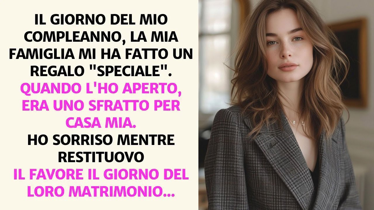Nel giorno del mio compleanno, la mia famiglia mi ha sfrattato. Ho sorriso per ringraziarli...