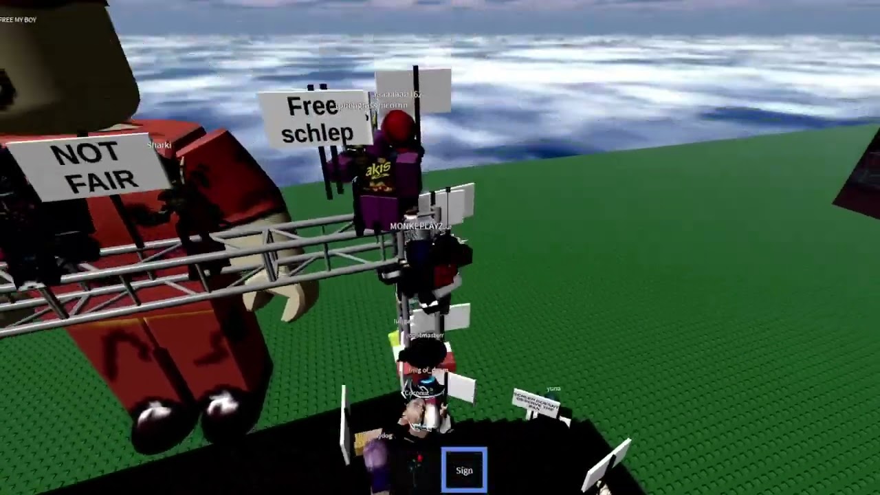 Free Schlep Protest #freeschlep 