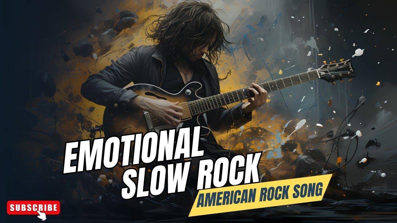 [No Copyright] Emotional Slow Rock | American Rock Song | Playlist 2025