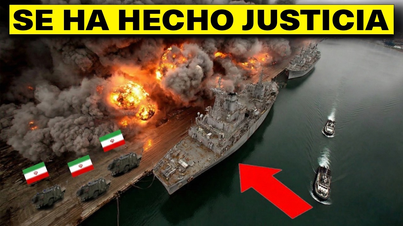 Irán cierra los cruces del estrecho... Luego EE.UU. hunde TODOS los barcos del IRGC en horas