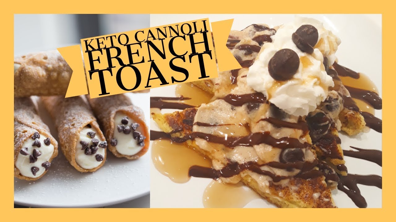 How to make Keto Cannoli Stuffed French Toast | Low Carb Grainfree | Keto Recipes