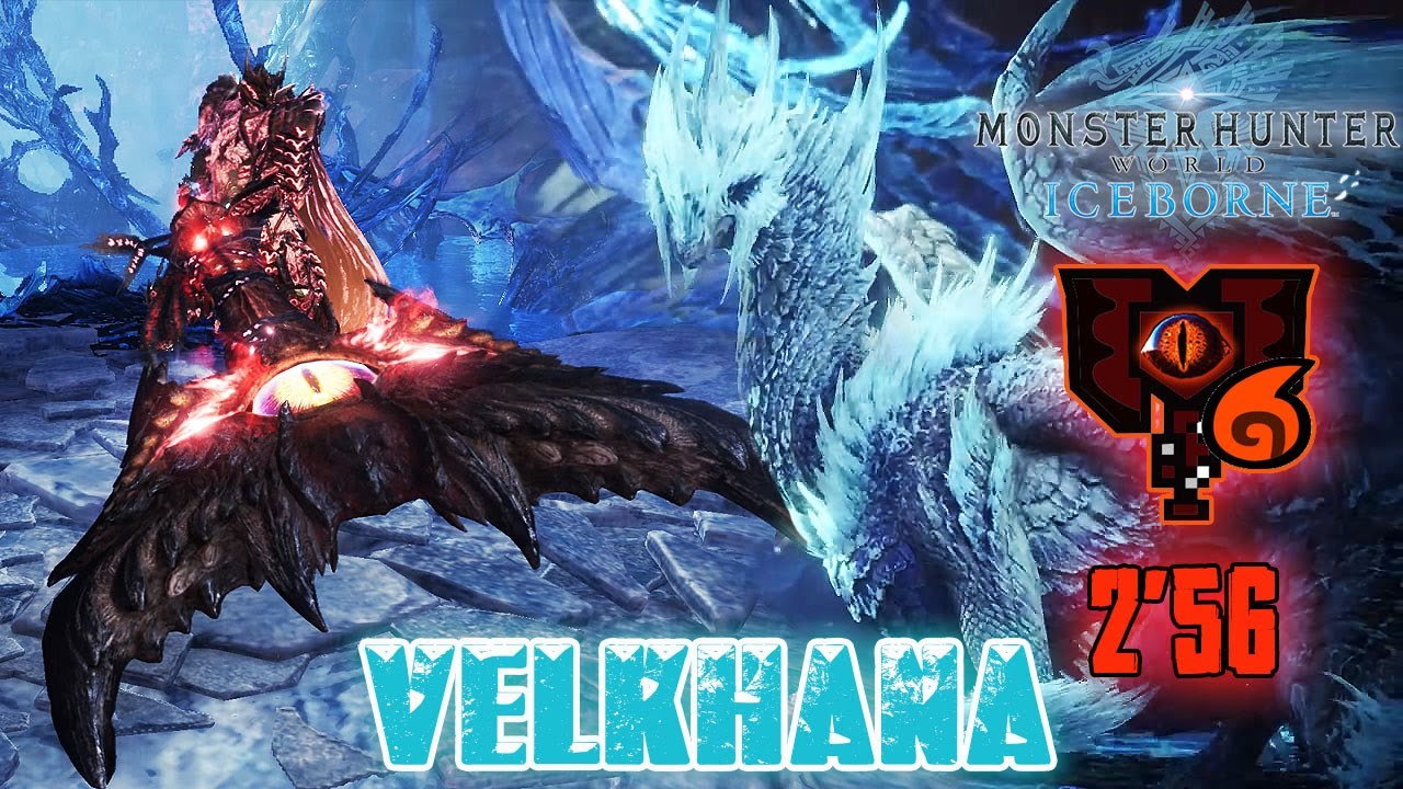 MHWorld Iceborne : Velkhana | 2'56 | Solo with Charge Blade [ Fire ] SAED