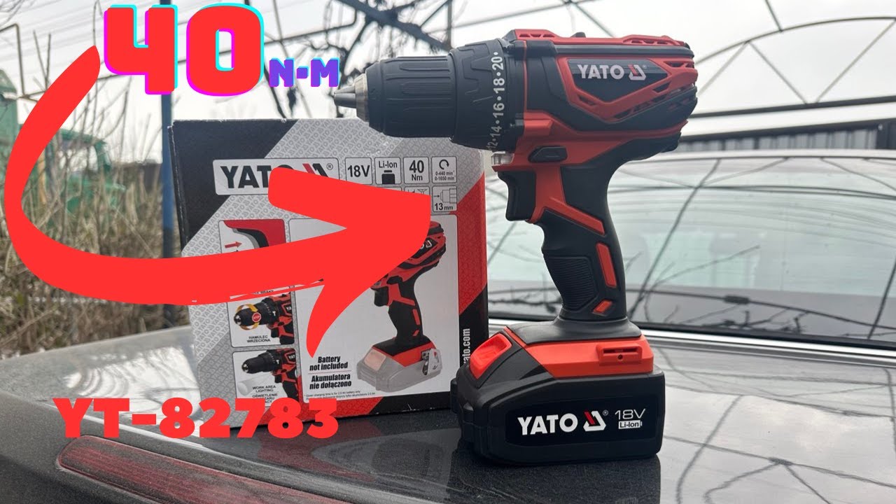 Обзор шуруповёрта Yato YT-82783