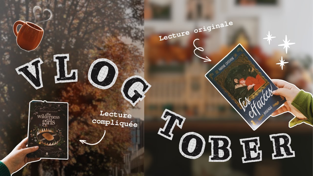 Vlogtober : lecture décevante et unboxing pour commencer 📚🍁