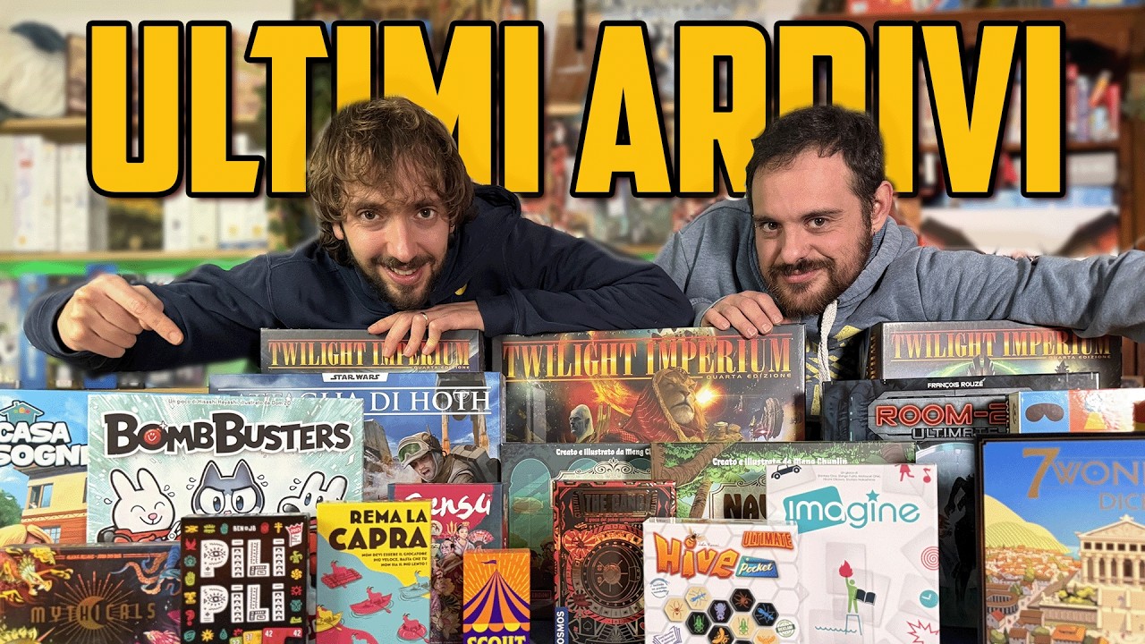 PACCHI PIENI di GIOCHI: il NOSTRO nuovo UNBOXING