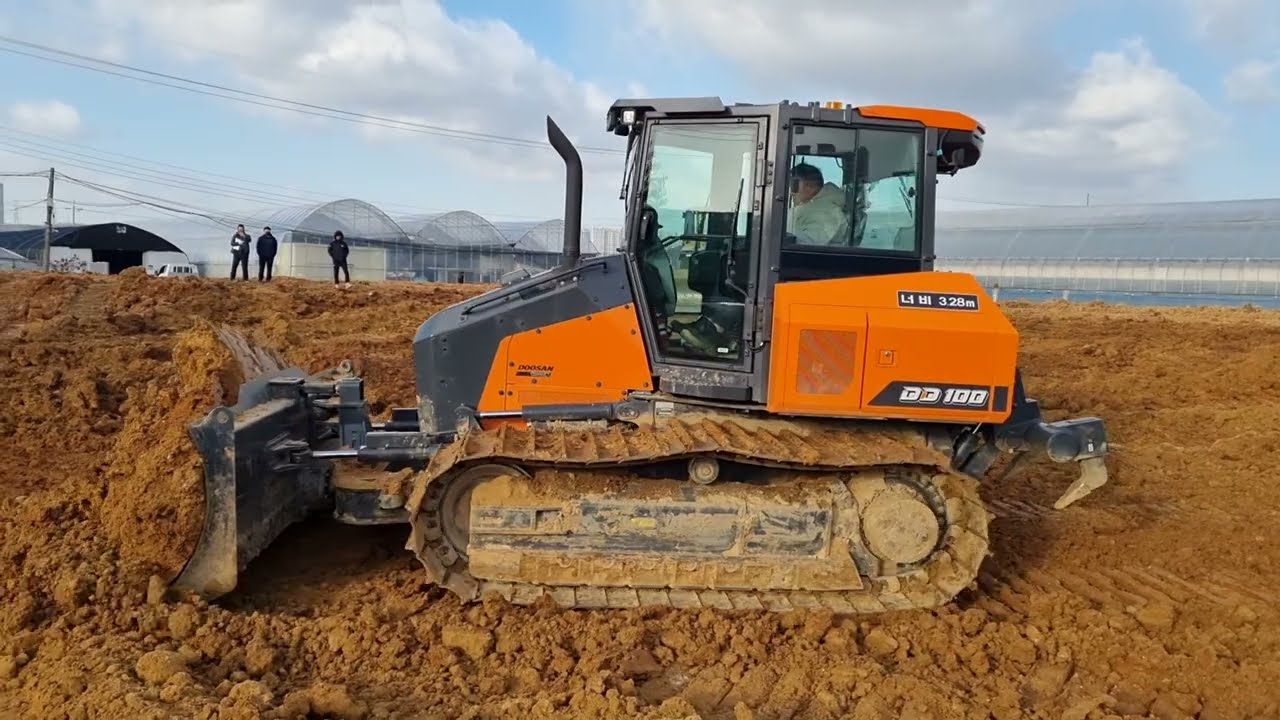 신기종 불도저 DD100 작업 영상 모음