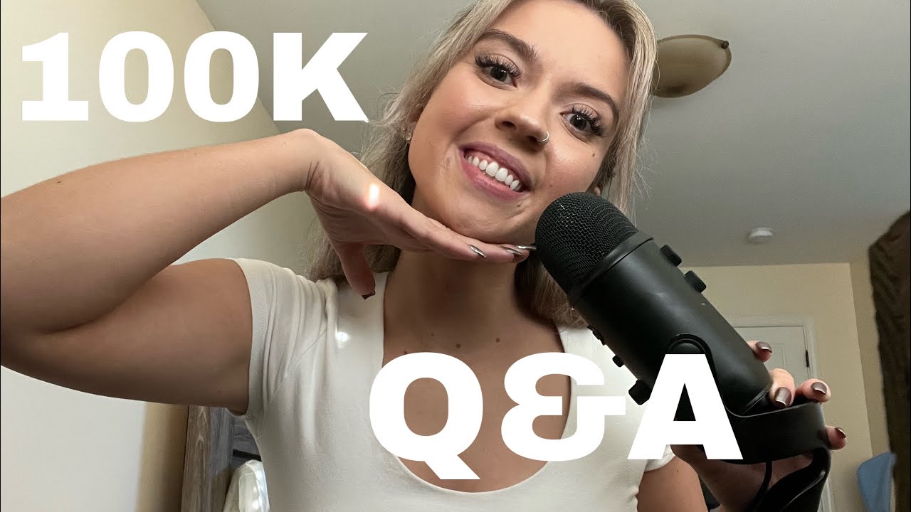 ASMR| 100K Q & A! Answering All Your Questions- 30 Minute Whisper Ramble