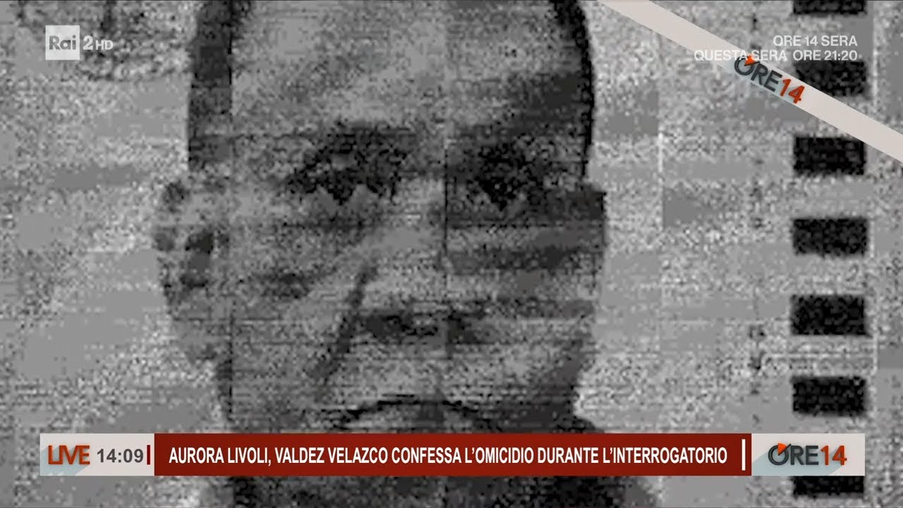 Aurora Livoli, Valdez Velazco ha confessato l'omicidio - Ore 14 del 08/01/2026