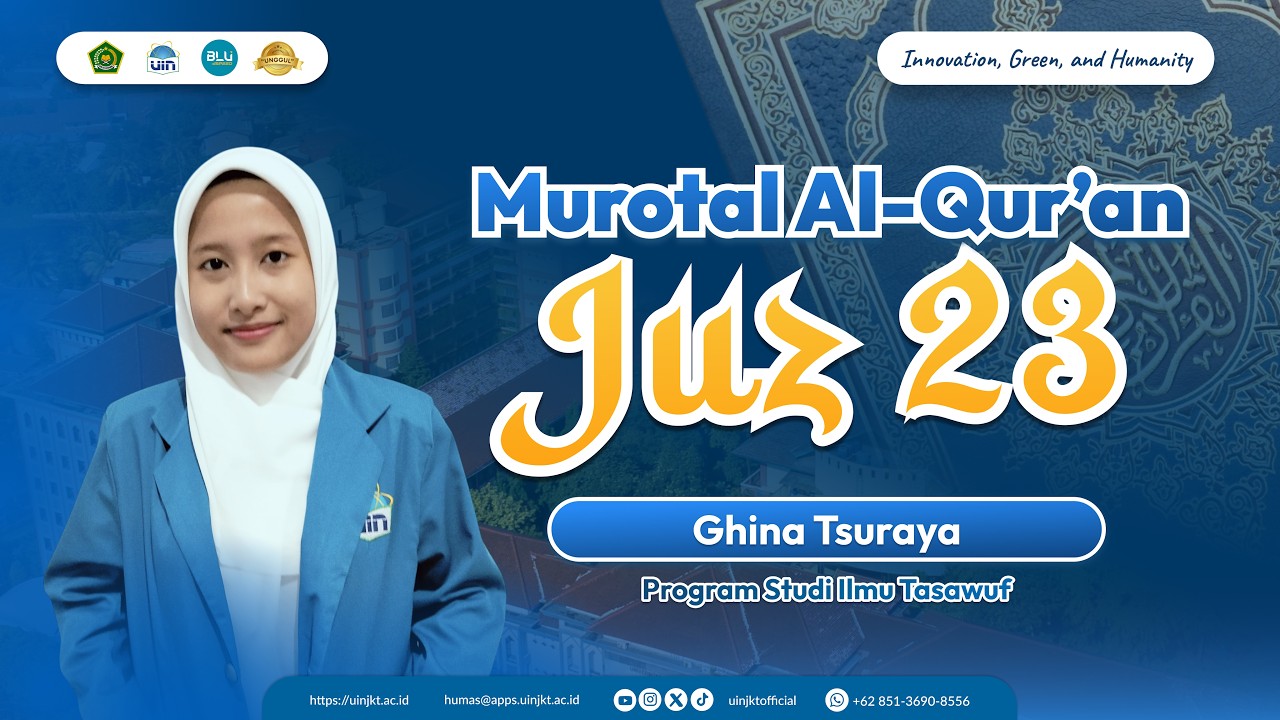 Murottal Al-Qur’an Juz 23 Full | One Day One Juz | Ghina Tsuraya