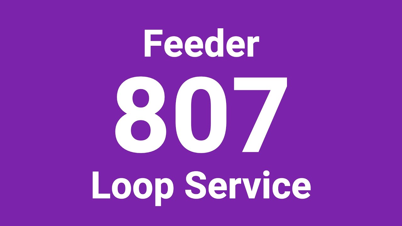 Hyperlapse - SBS Transit Bus Service 807 (Loop)