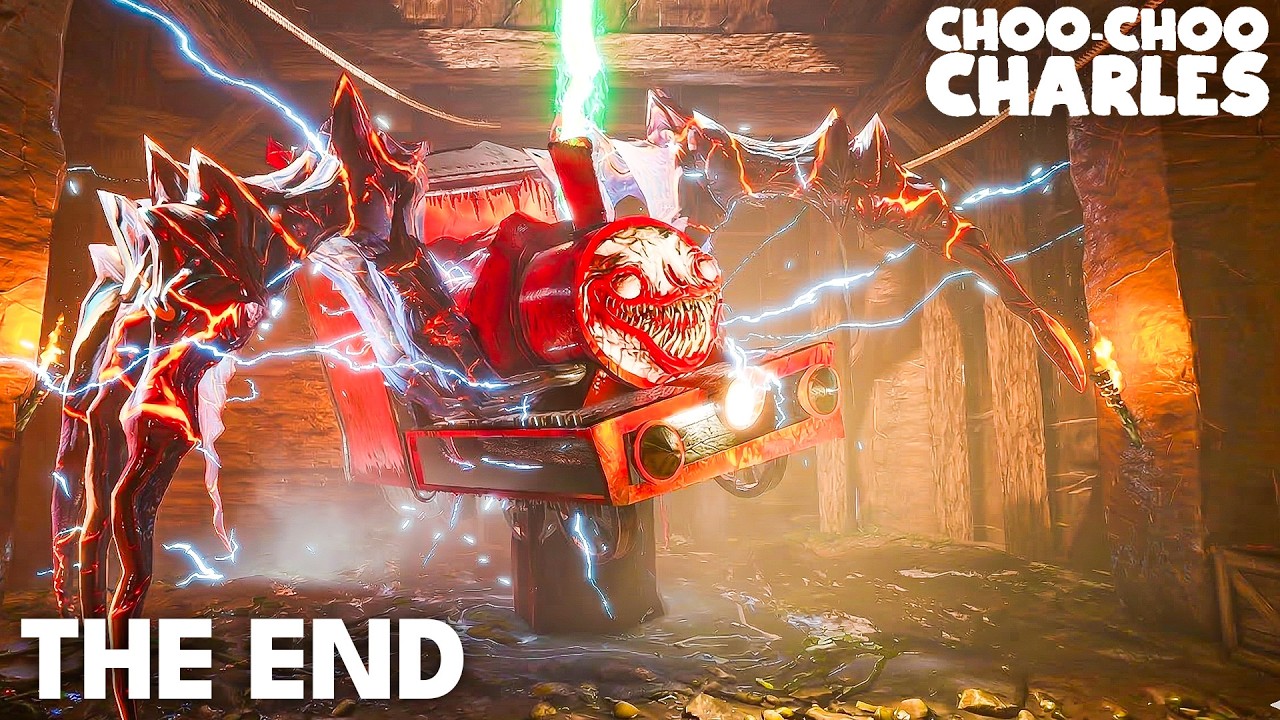 FINALLY I END THE HORROR TRAIN | CHOO CHOO CHARLES ENDING