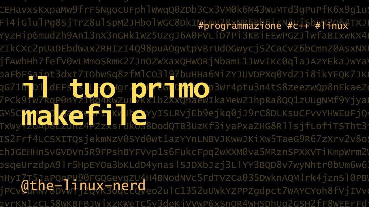 C++: make e makefile