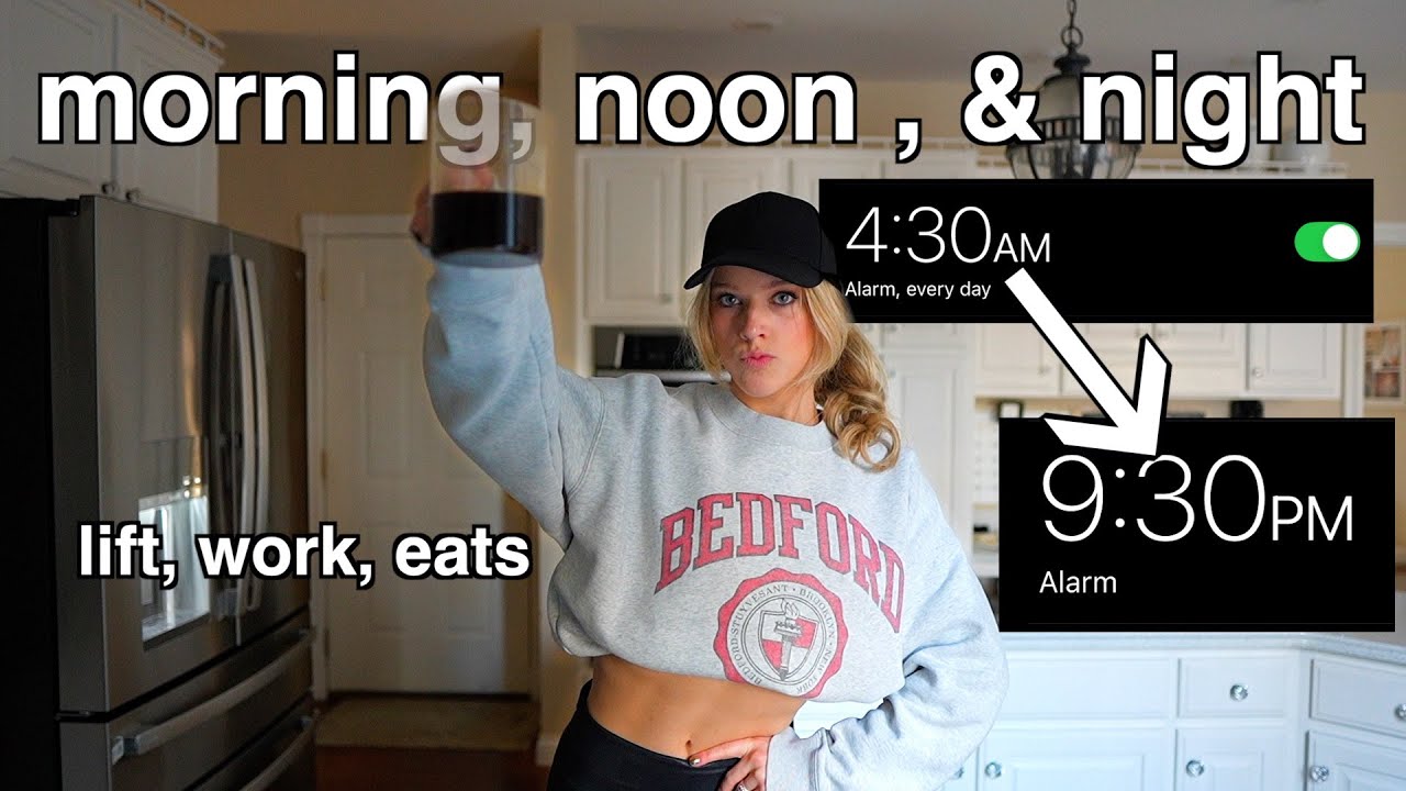 my daily routine! *4:30am to 9:30pm* | vlogmas day 17