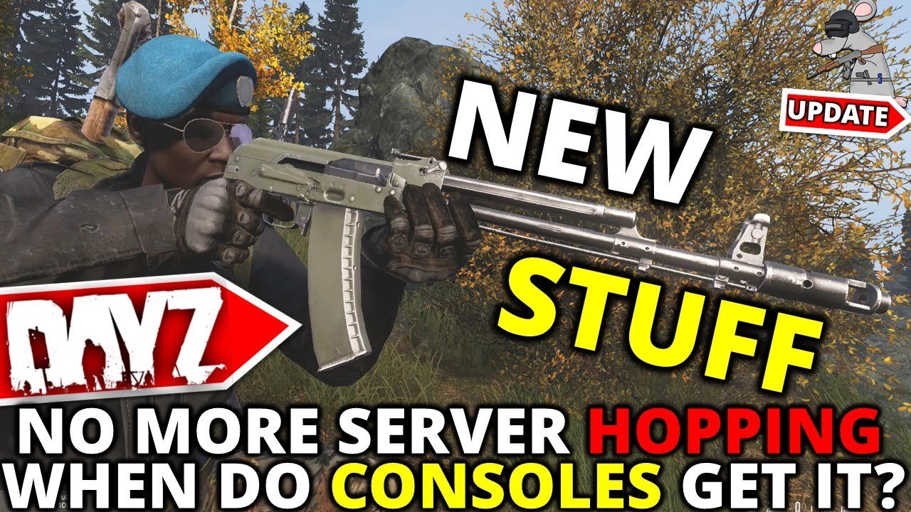 DAYZ UPDATE 1.04 - NO MORE SERVER HOPPING! Grenades! When Is Console Getting Updates