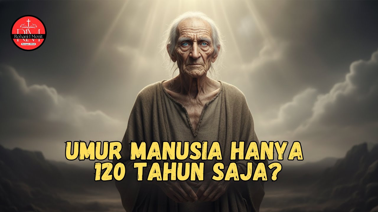 ALASAN MENGAPA TUHAN MEMBATASI UMUR MANUSIA 120 TAHUN | PENJELASAN LENGKAP