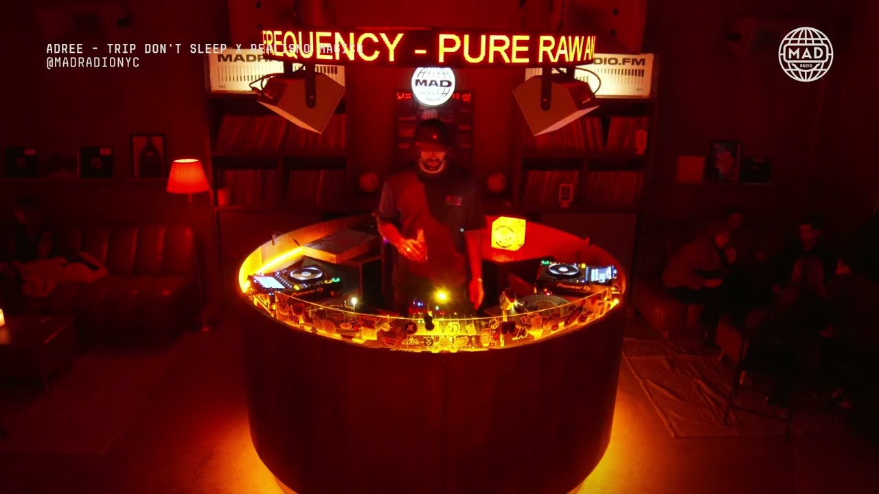 ADREE — Live DJ Set at Mad Radio New York | House, Deep House