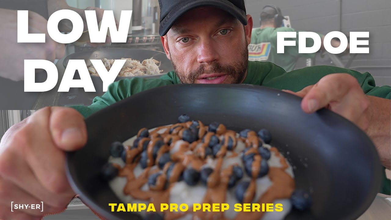 FULL DAY OF EATING | 3 Weeks out | Tampa Pro Prep Series