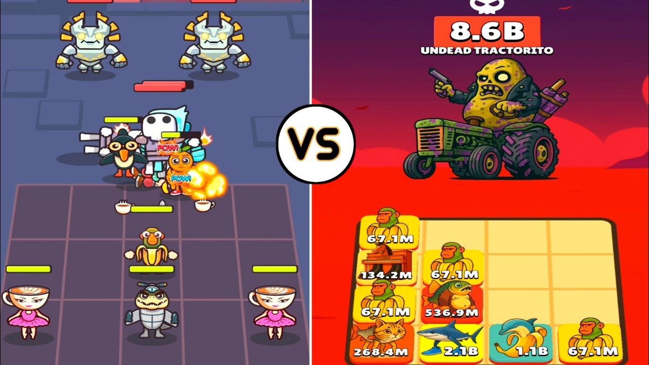 Brainrot Evolution vs Brainrot Battle - Auto Chess gameplay video | ep-2