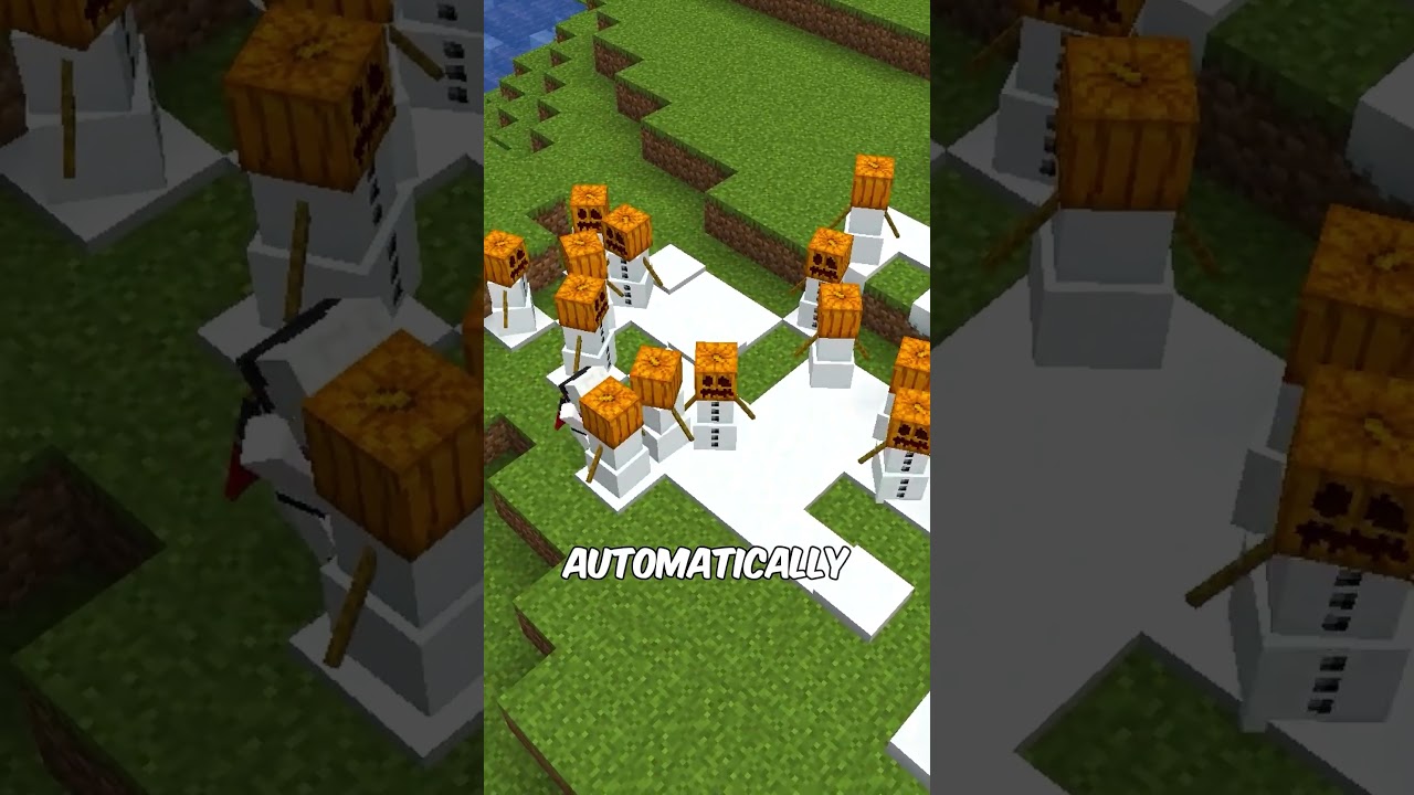 Minecraft Snow Golem Secret‼️