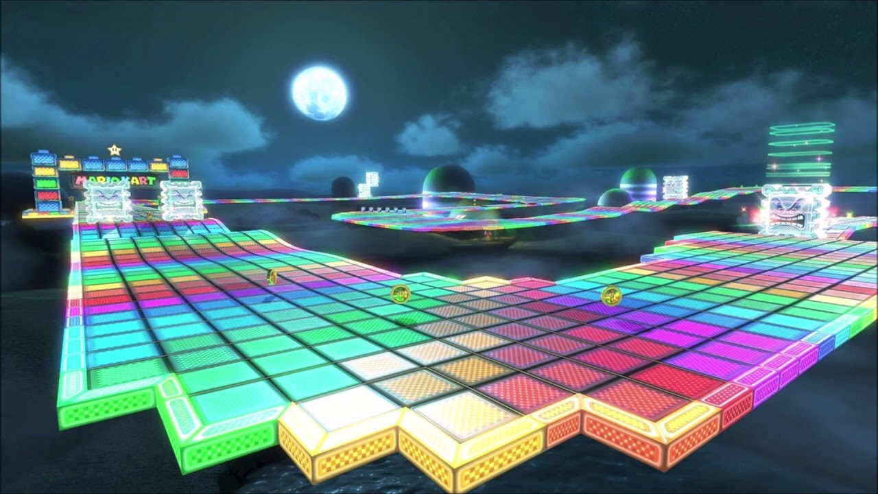SNES Rainbow Road - Mario Kart 8 Deluxe Music