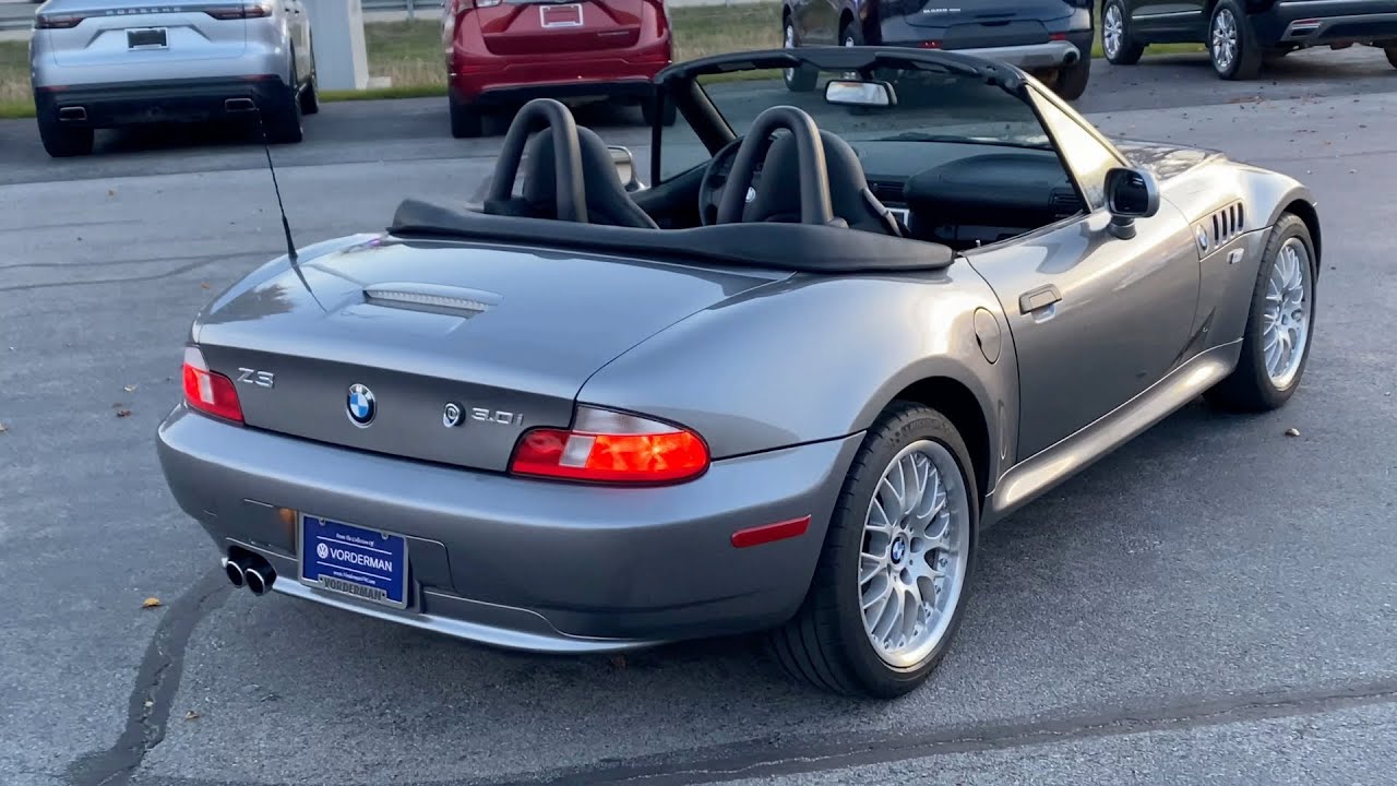 16K-Mile 2002 BMW Z3 3.0L Walkaround Video