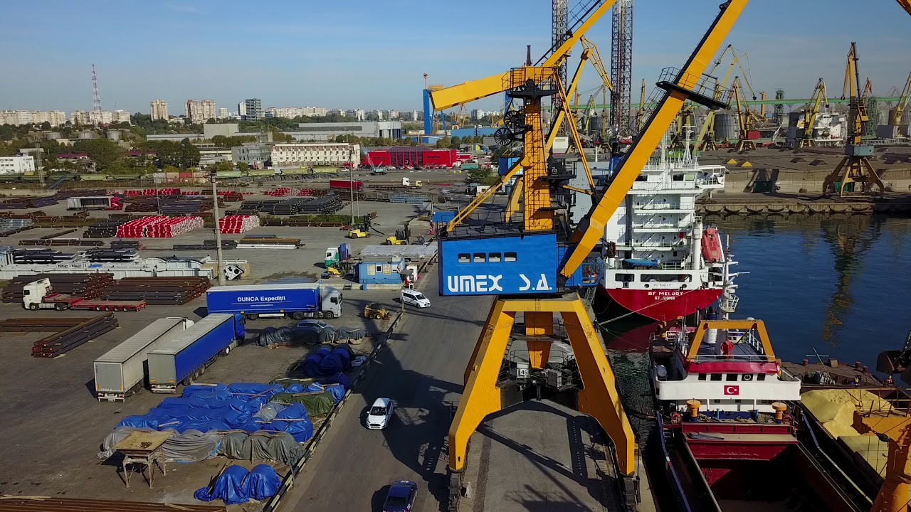 UMEX SA Constanta Port, berth 44 operations